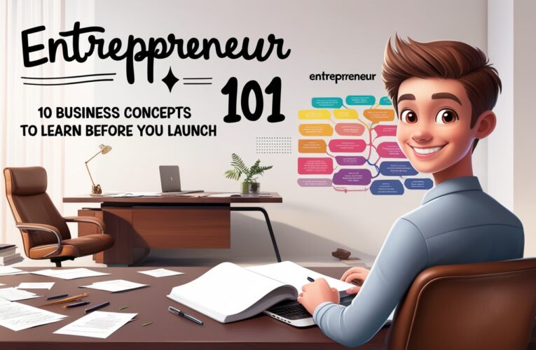Entrepreneur 101: 10 Business Concepts to Learn Before You Launch