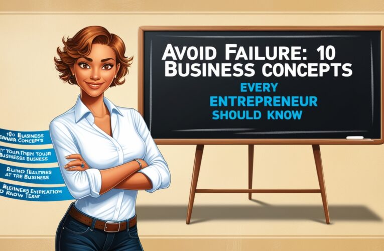 Avoid Failure: 10 Business Concepts Every Entrepreneur Should Know